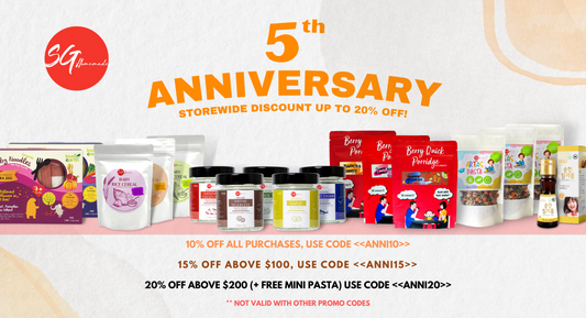 SG Homemade Anniversary Promotions