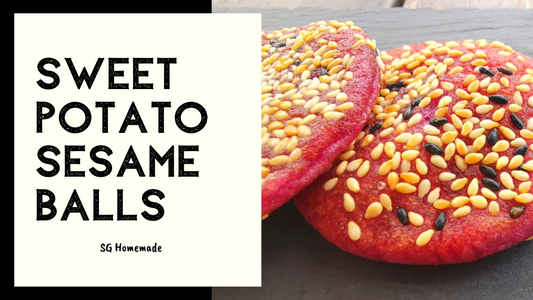 Sweet Potato Sesame Balls