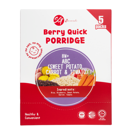 Berry Quick Porridge (Choose Your Flavour)