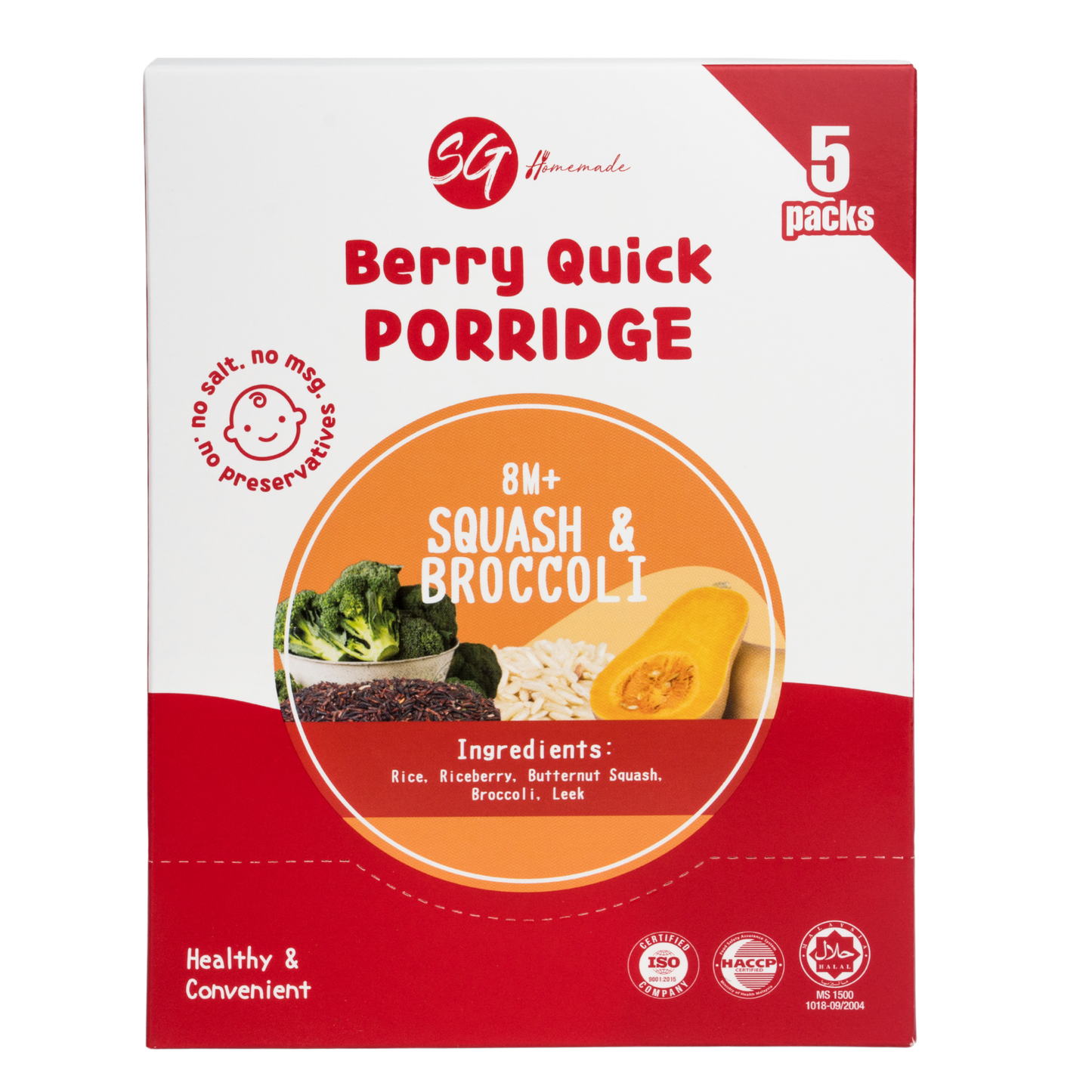 Berry Quick Porridge (Choose Your Flavour)