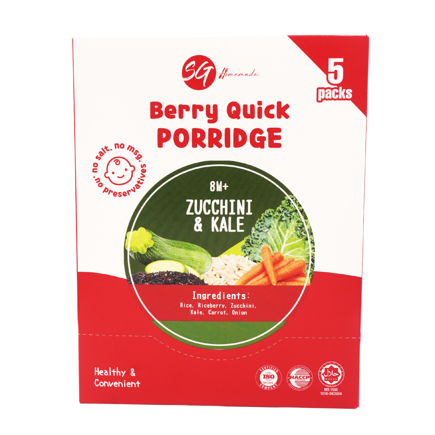 Berry Quick Porridge (Choose Your Flavour)