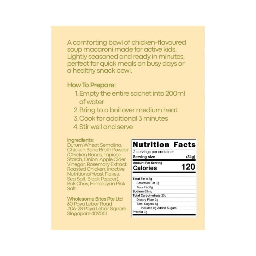 Chicken & Veggie Macaroni