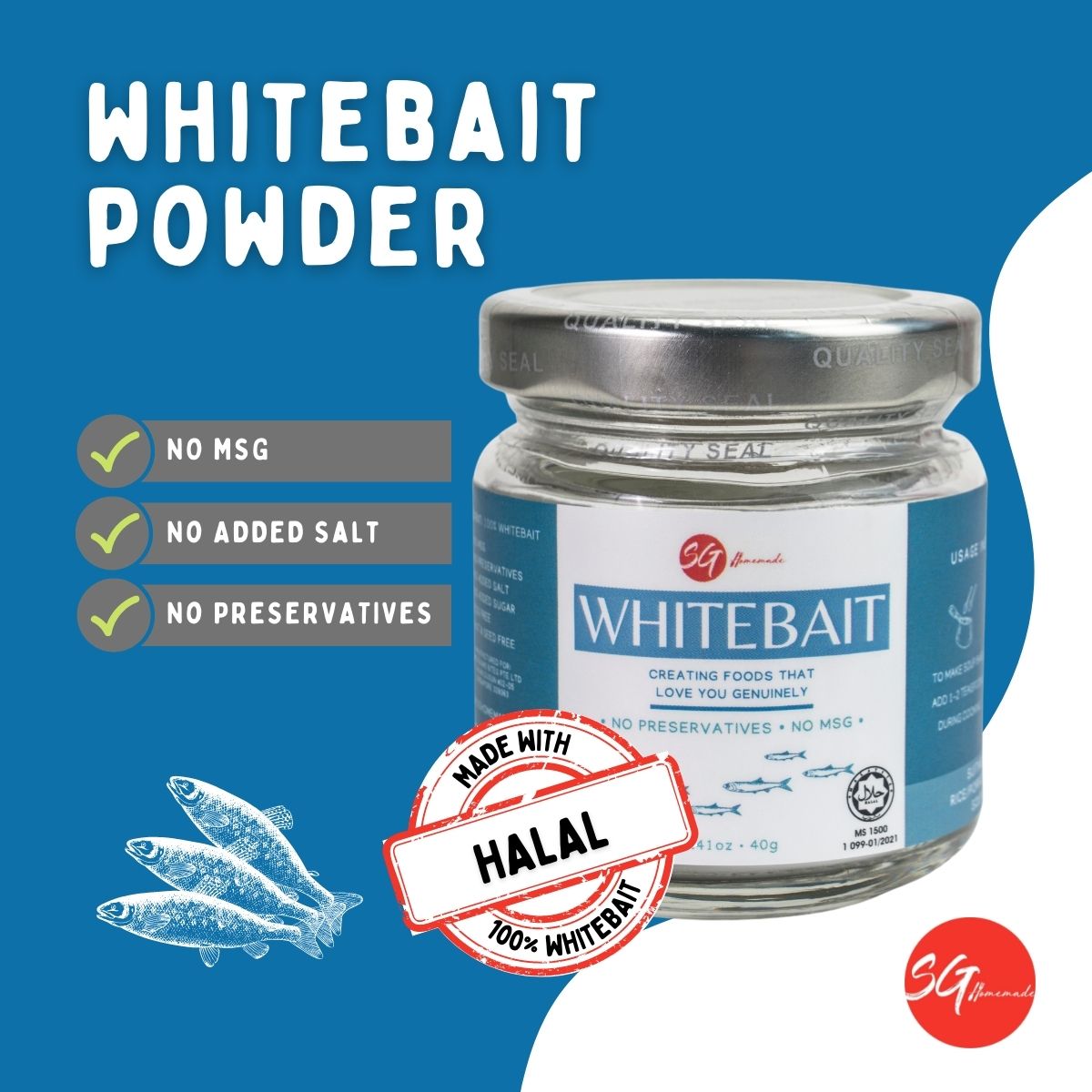 Whitebait Powder