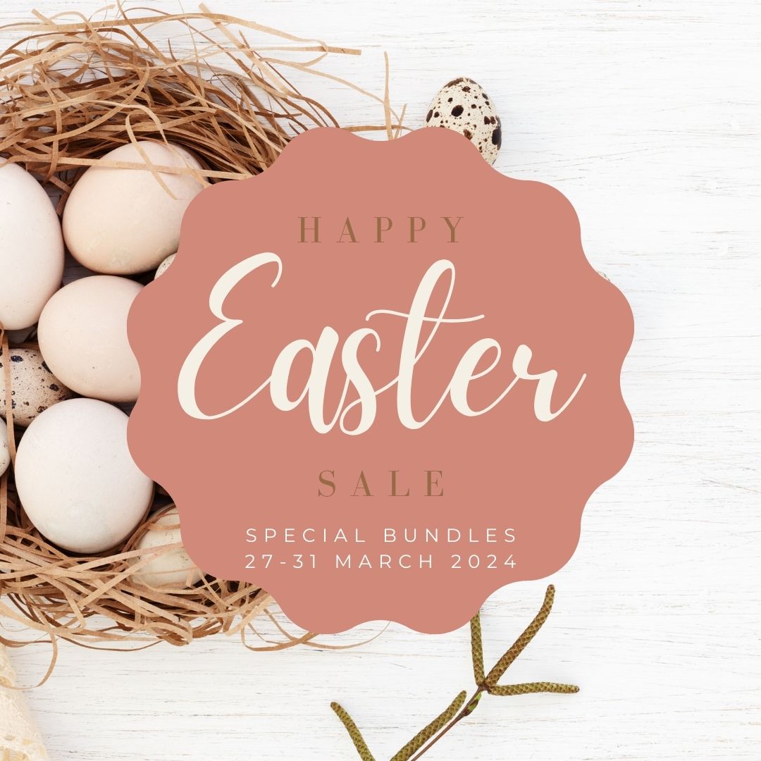 Happy Easter Sale (27-31 March 2024)