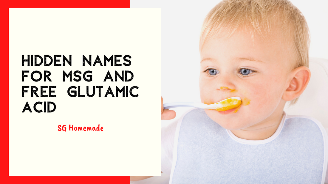 Hidden Names for MSG and Free Glutamic Acid