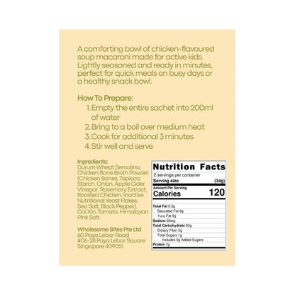 Chicken & Veggie Macaroni