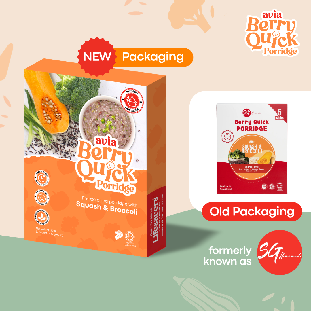 Berry Quick Porridge (4 flavours) (New Packaging)