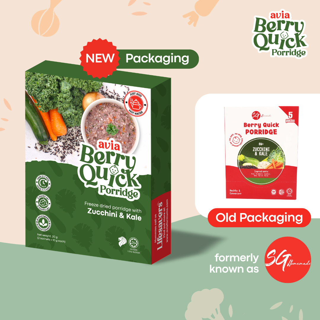 Berry Quick Porridge (4 flavours) (New Packaging)
