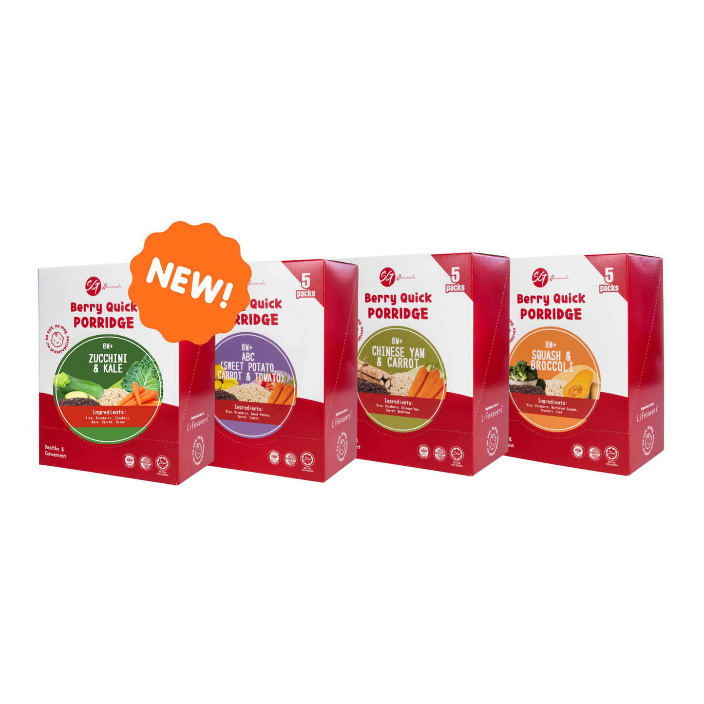 Berry Quick Porridge (Single Pack)