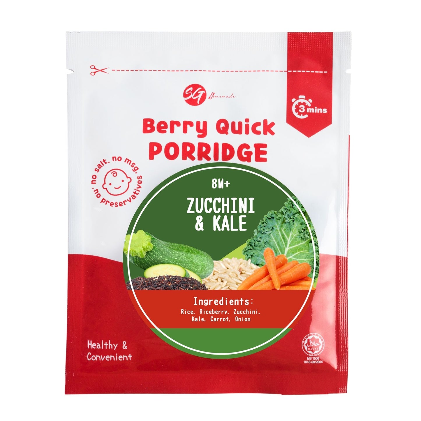 Berry Quick Porridge (Single Pack)