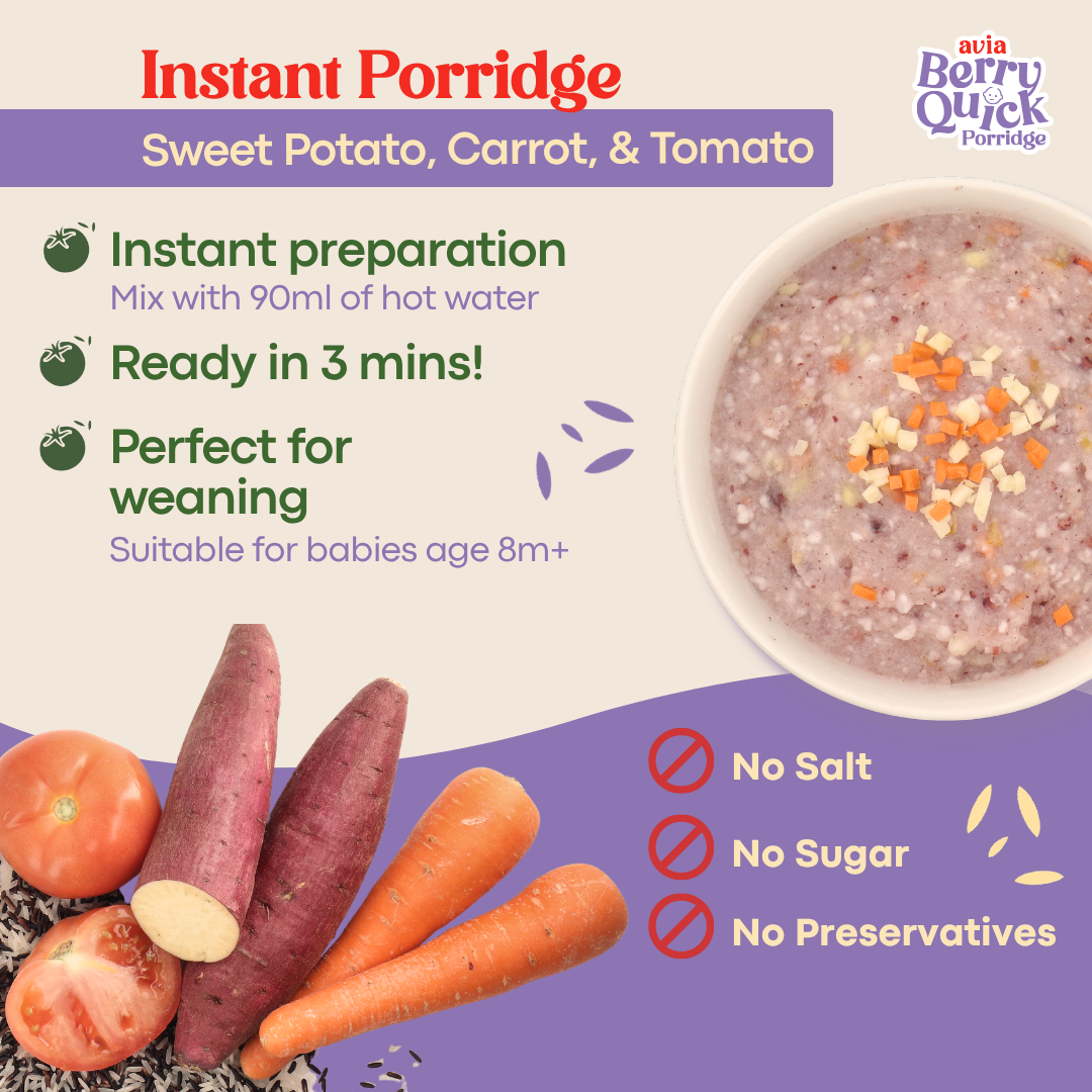 Berry Quick Porridge (4 flavours) (New Packaging)