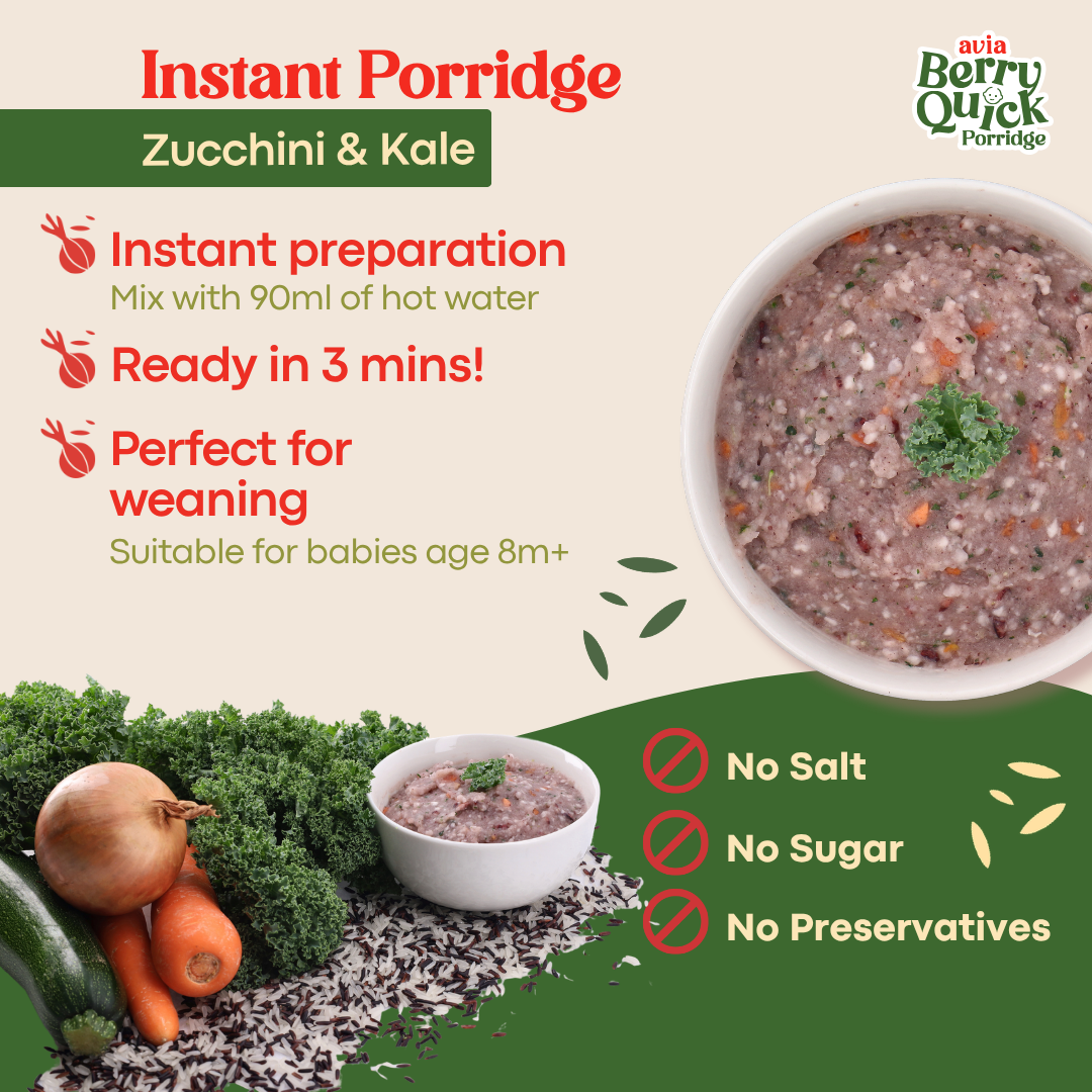 Berry Quick Porridge (4 flavours) (New Packaging)