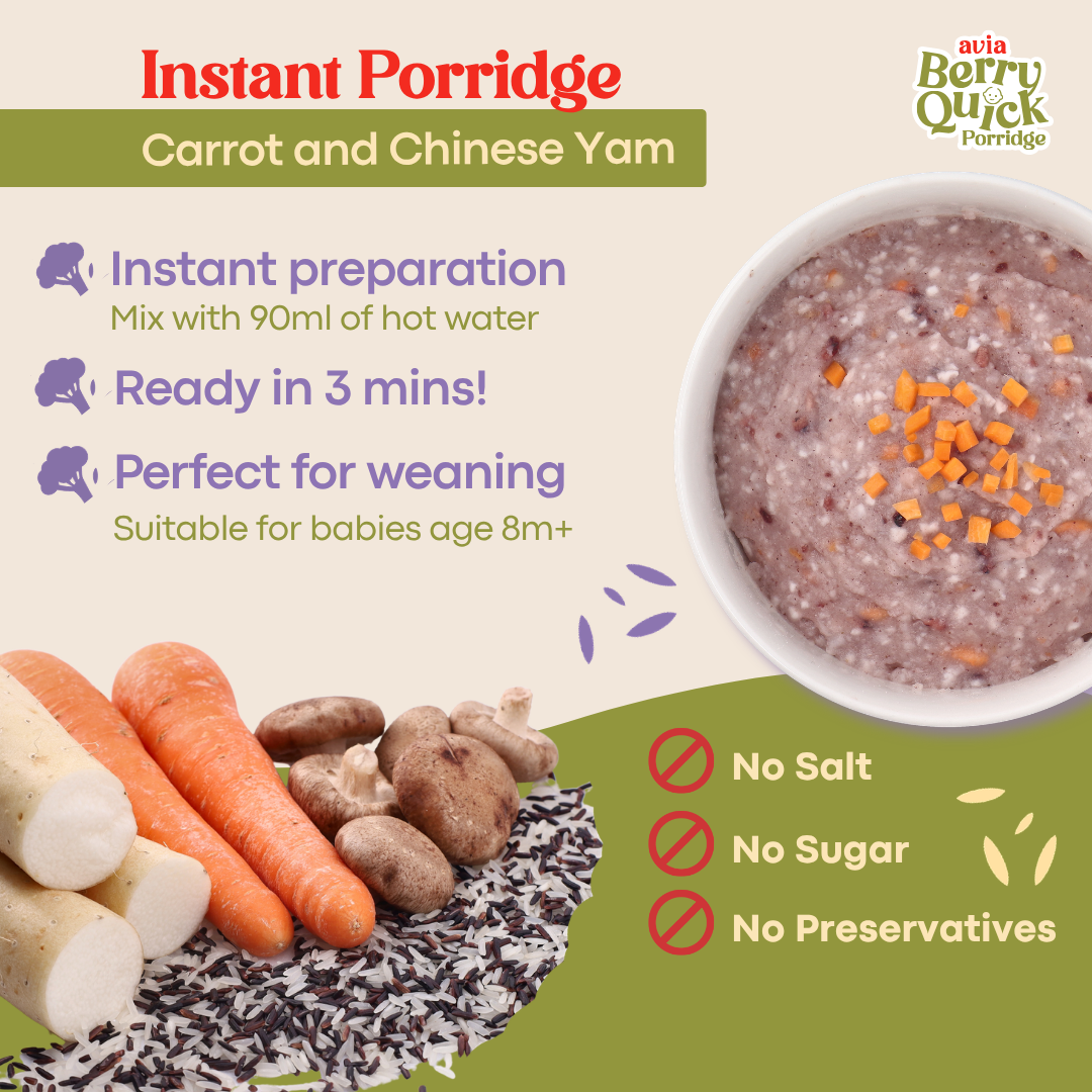 Berry Quick Porridge (4 flavours) (New Packaging)