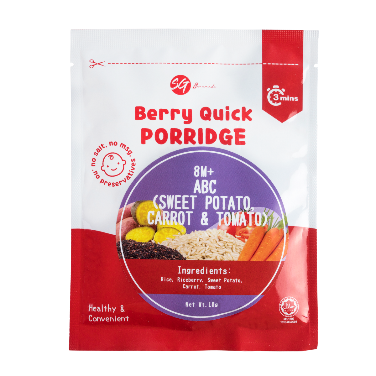 Berry Quick Porridge (ABC)