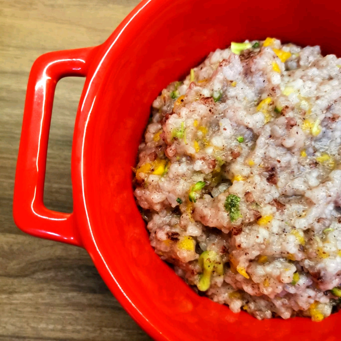 Berry Quick Porridge (Squash & Broccoli)